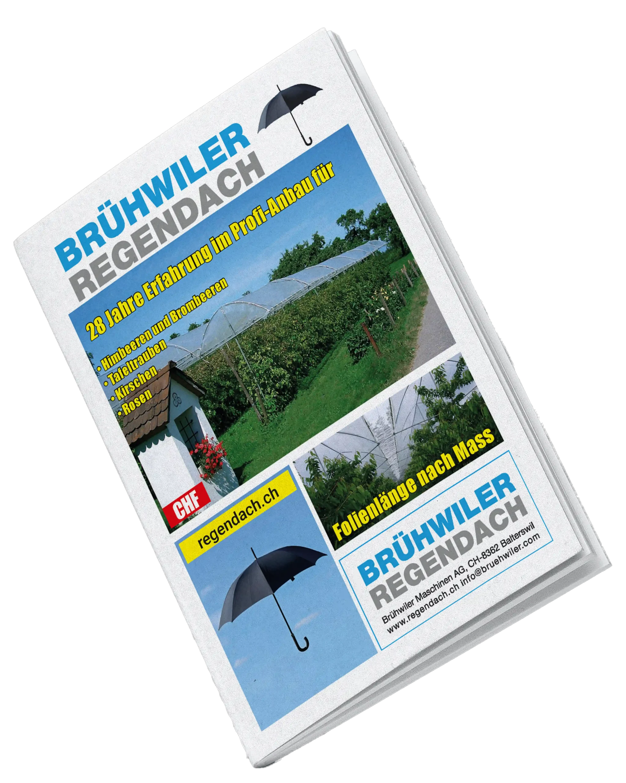 Brühwiler Regendach Katalog